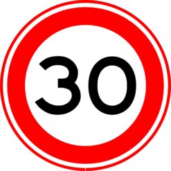 WIU RVV Verkeersbord A01-30