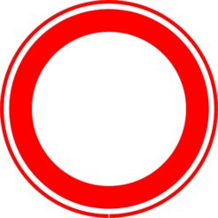 RVV Verkeersbord - C01 Verboden in te rijden