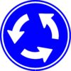 RVV Verkeersbord - D01 Rotonde