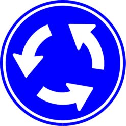 RVV Verkeersbord - D01 Rotonde