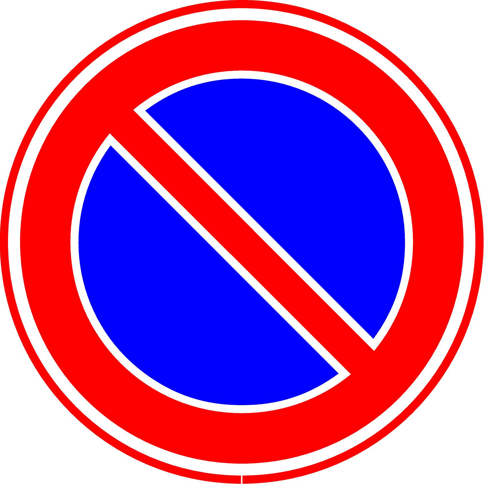 RVV Verkeersbord – E01 Parkeerverbod