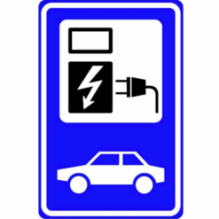 RVV Verkeersbord – E08- Elektrisch laden