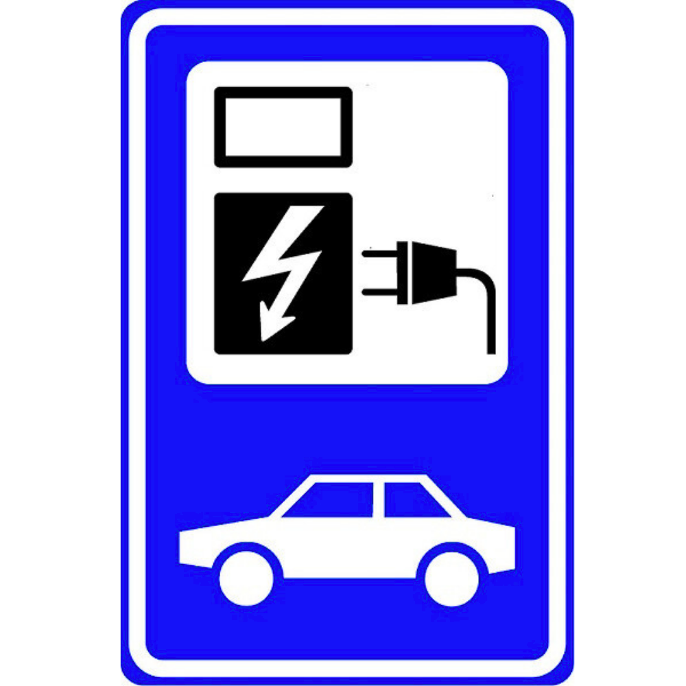 RVV Verkeersbord – E08- Elektrisch laden