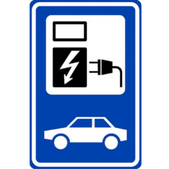 RVV Verkeersbord – E08- Elektrisch laden