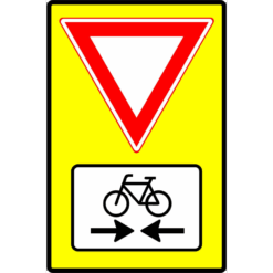 RVV Verkeersbord - B06O-B503-B02F