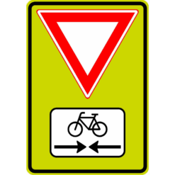 RVV Verkeersbord - B06OB503B02F Fluor groen