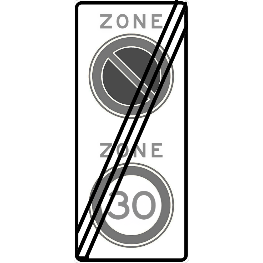 RVV Verkeersbord A0130E01ze