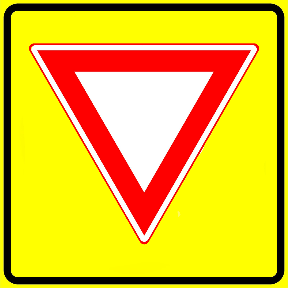 RVV Verkeersbord - B06f fluor