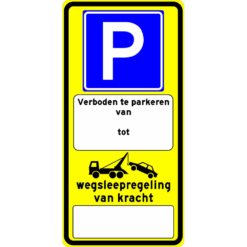 (Vooraankondiging) Tijdelijk Parkeerverbod