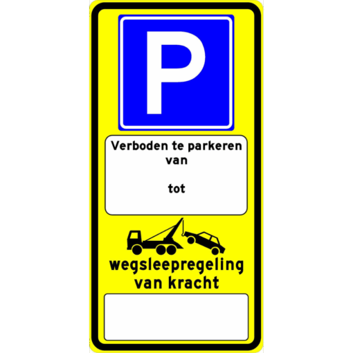 (Vooraankondiging) Tijdelijk Parkeerverbod